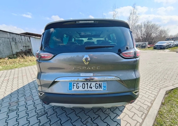 Renault Espace cena 59900 przebieg: 84000, rok produkcji 2019 z Warszawa małe 301